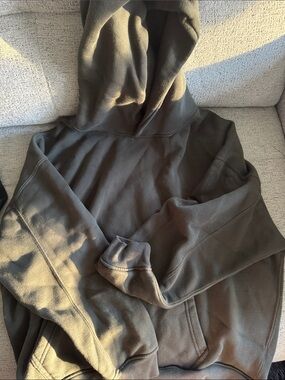 Brooklyn Cloth Olive Green Men's Pullover Hoodie
